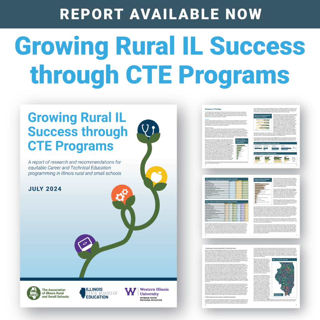 AIRSS Releases 2024 Rural IL CTE Project Report