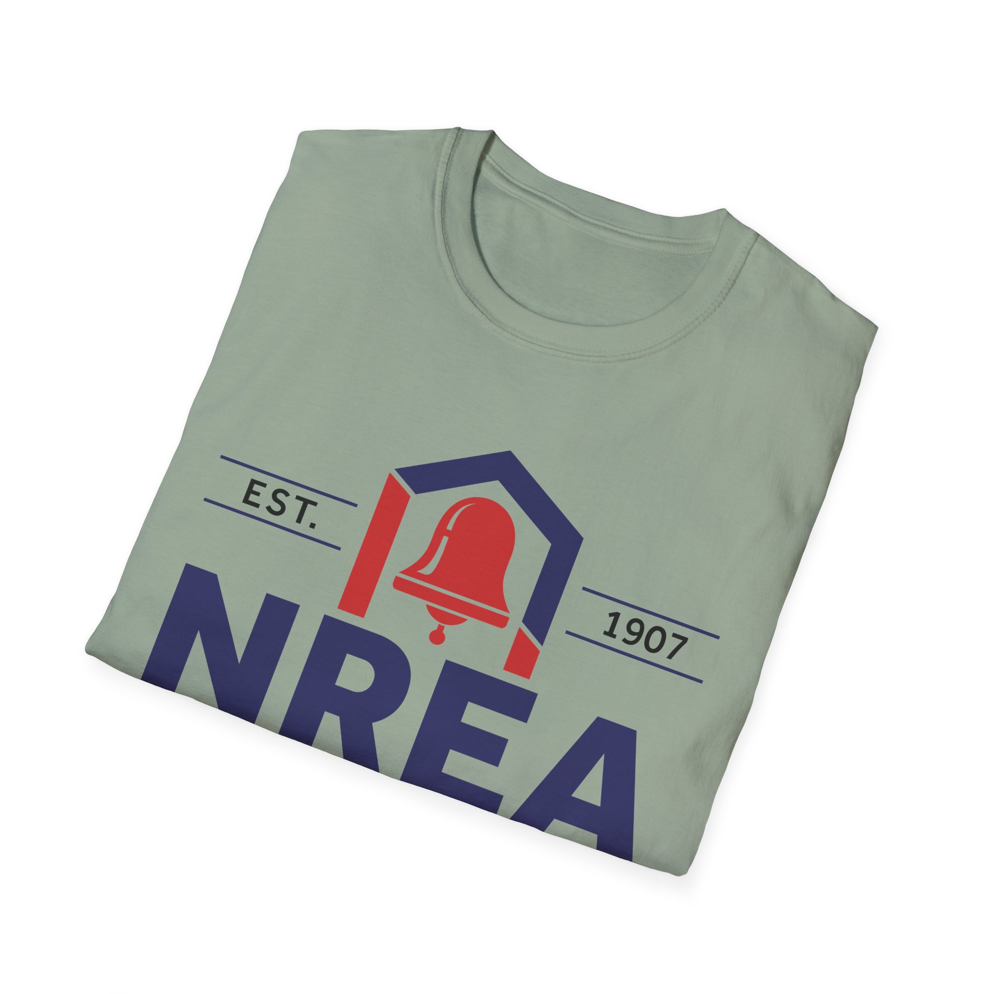 NREA Logo Softstyle T-Shirt - Image 28